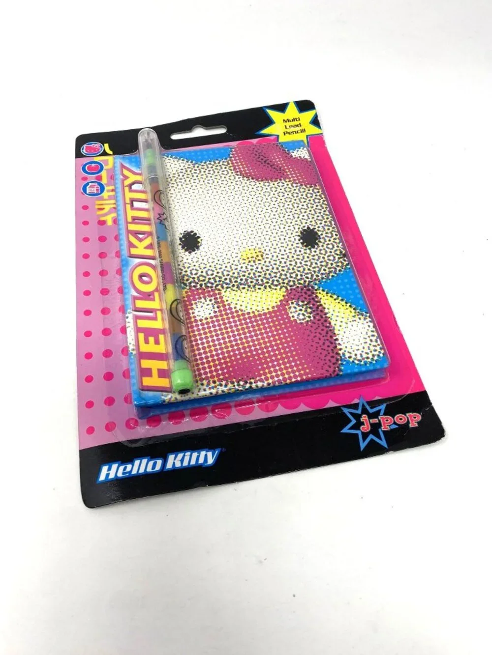 Vintage Target Sanrio Hello Kitty Journal Multi Lead Pencil J-Pop Retro Look